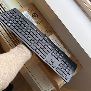 📱 HP 📱Black Wired Keyboard